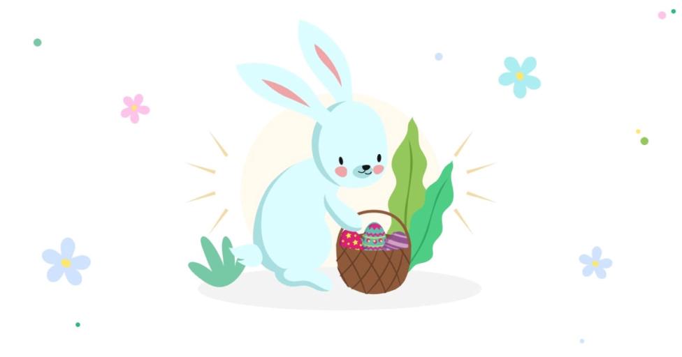 「イースター・エッグハント🥚」でタマゴ見つけてプレゼントをGET