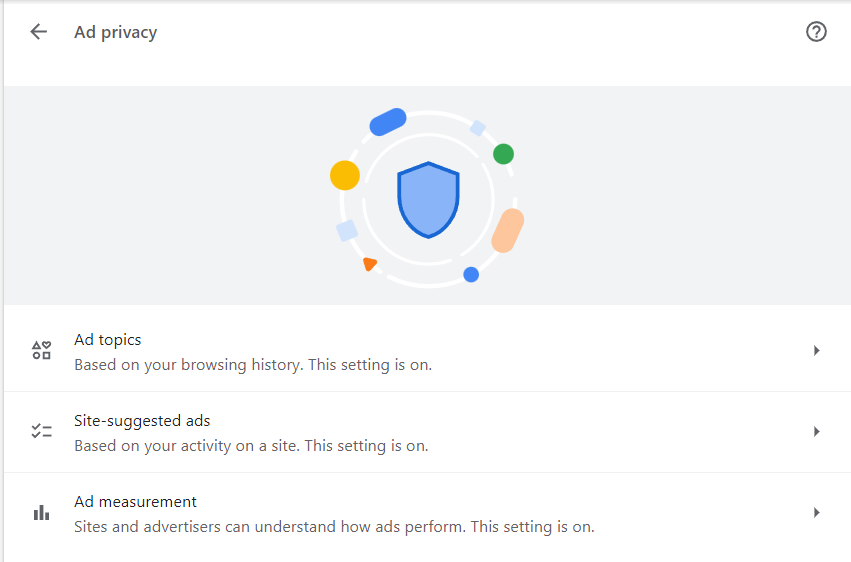 &Eacute; poss&iacute;vel desativar o T&oacute;pics na nova interface de privacidade de an&uacute;ncios no Chrome Canary