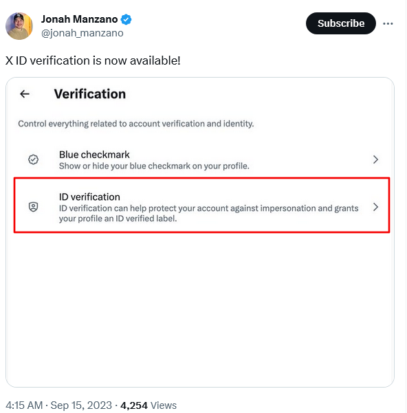 Twitter ha presentado un nuevo m&eacute;todo de verificaci&oacute;n