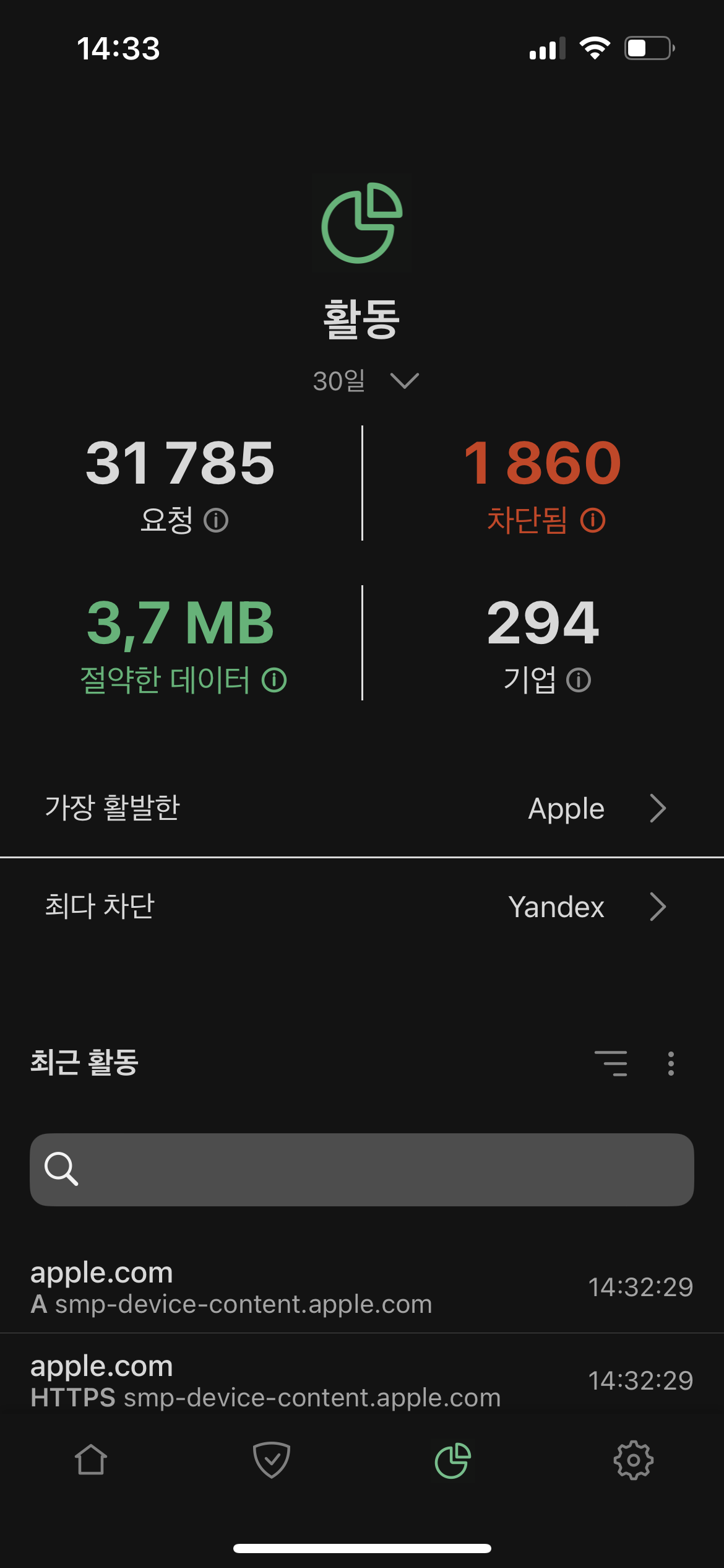 활동 *mobile