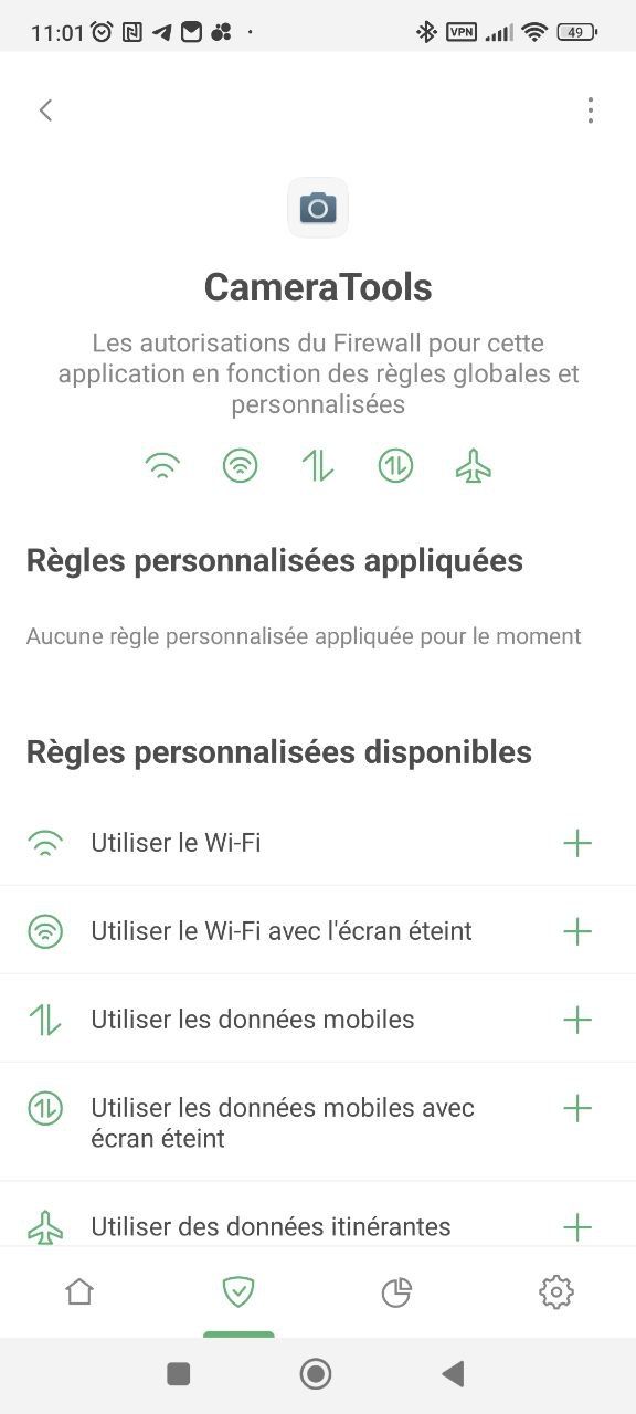 Règle ajoutée *mobile_border