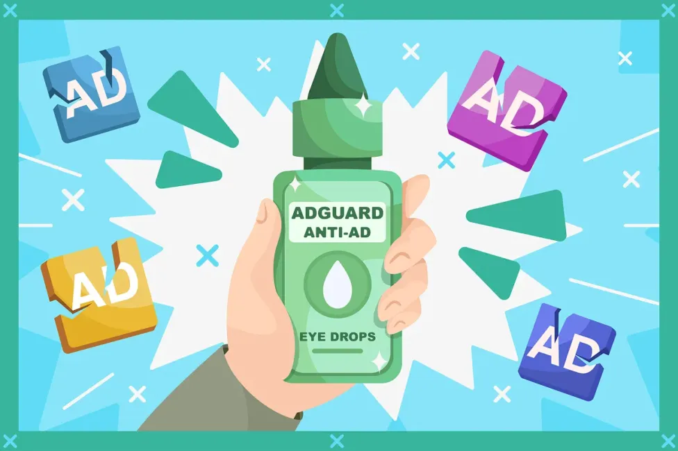 AdGuard 重磅推出全球首款"广告屏蔽滴眼液"