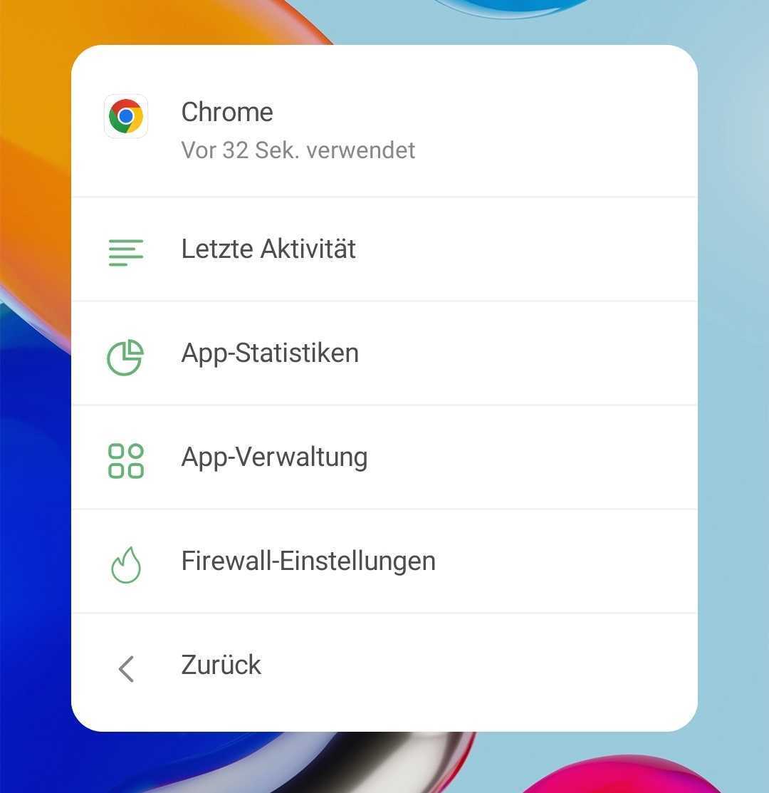 Verwaltung von Chrome &uuml;ber den Assistenten *mobile_border
