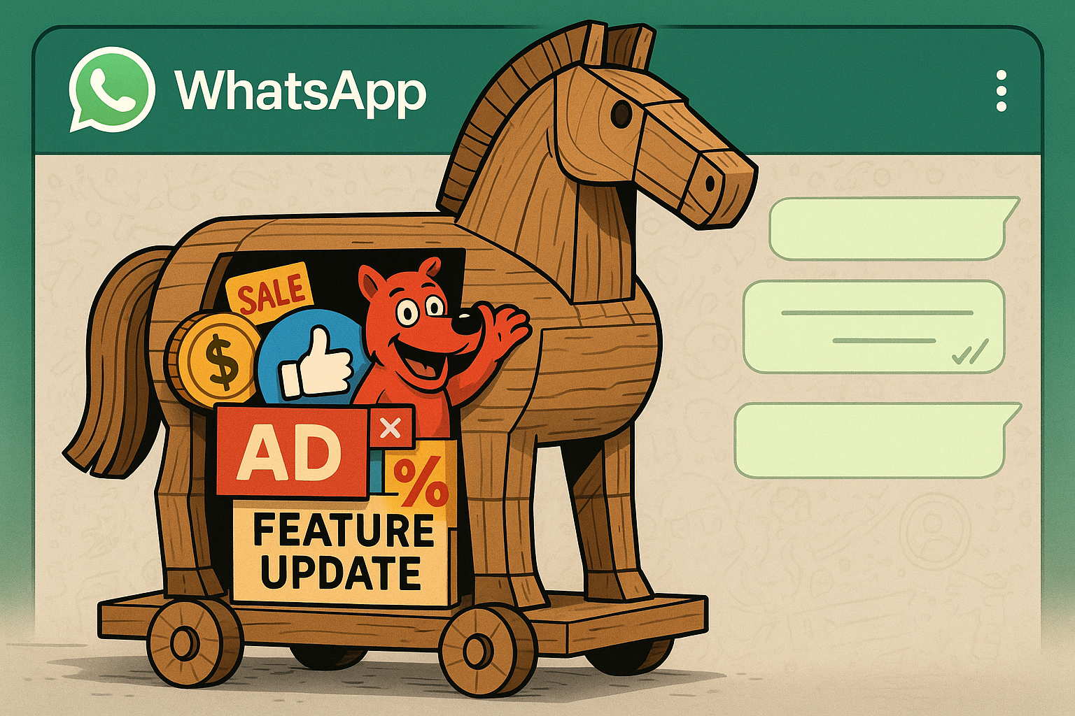 Werbung in WhatsApp