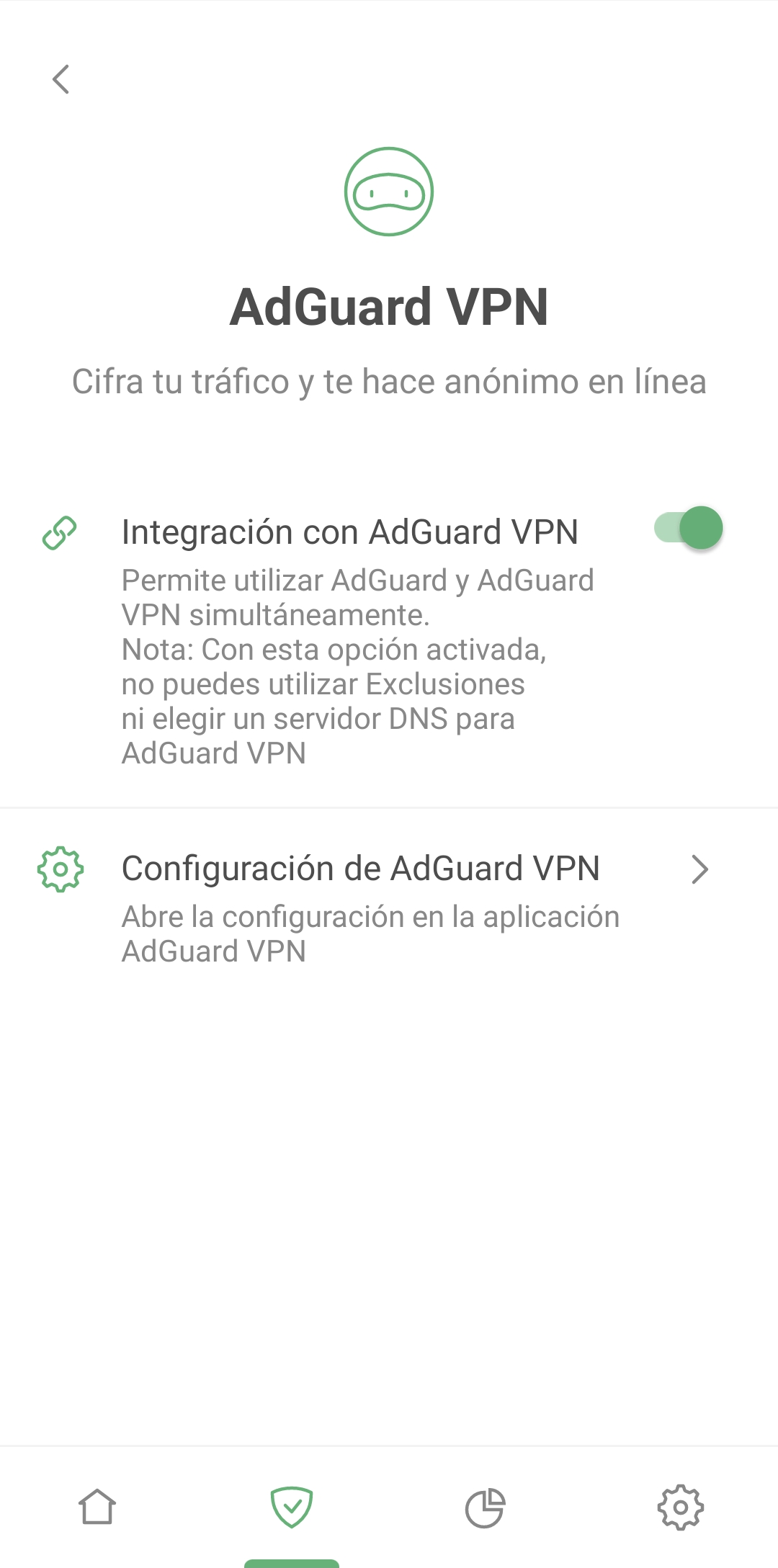 Integraci&oacute;n con AdGuard VPN