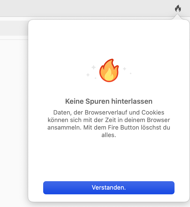 DuckDuckGo: Fire Button *mobile