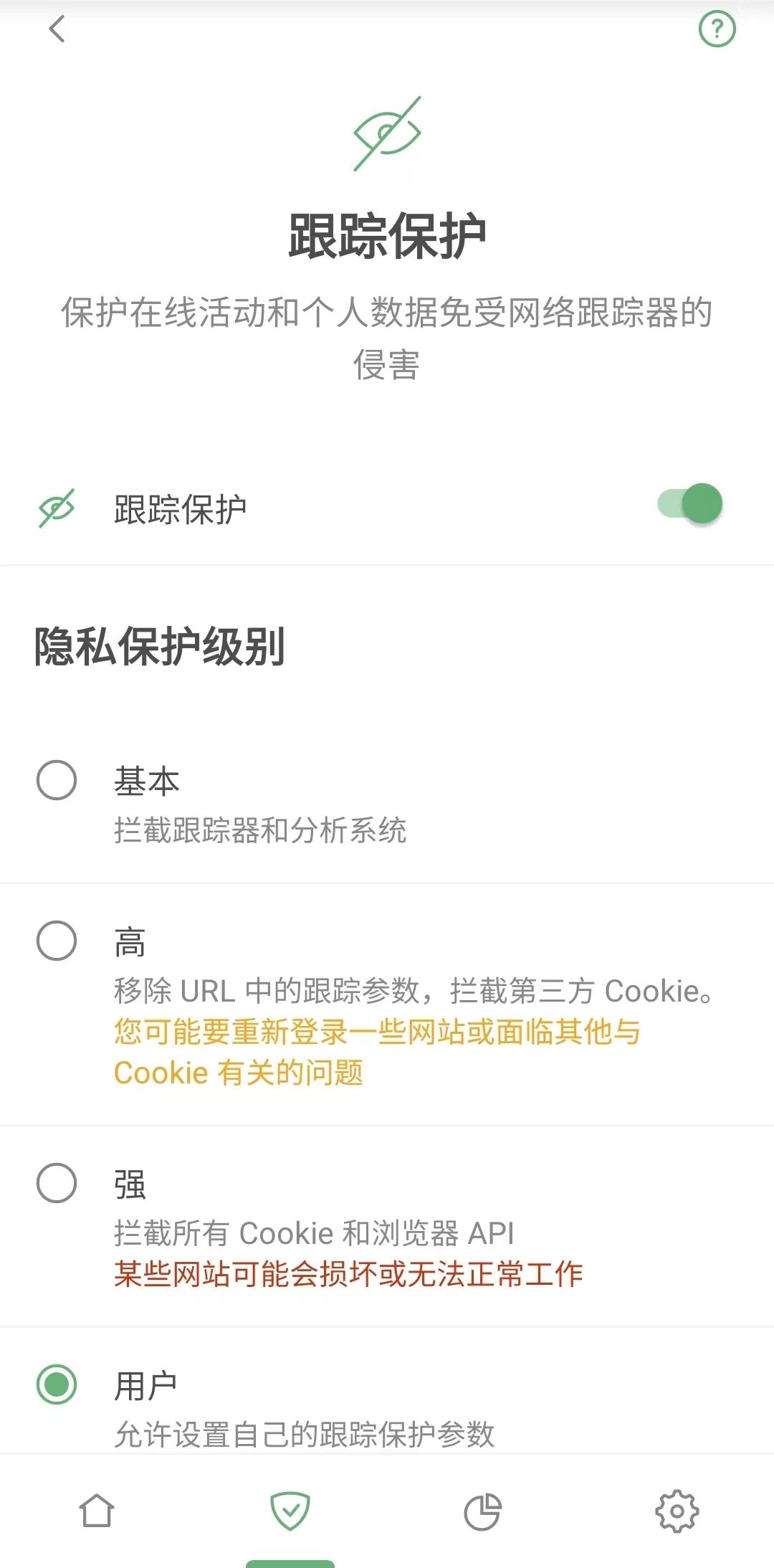 跟踪保护 *mobile_border