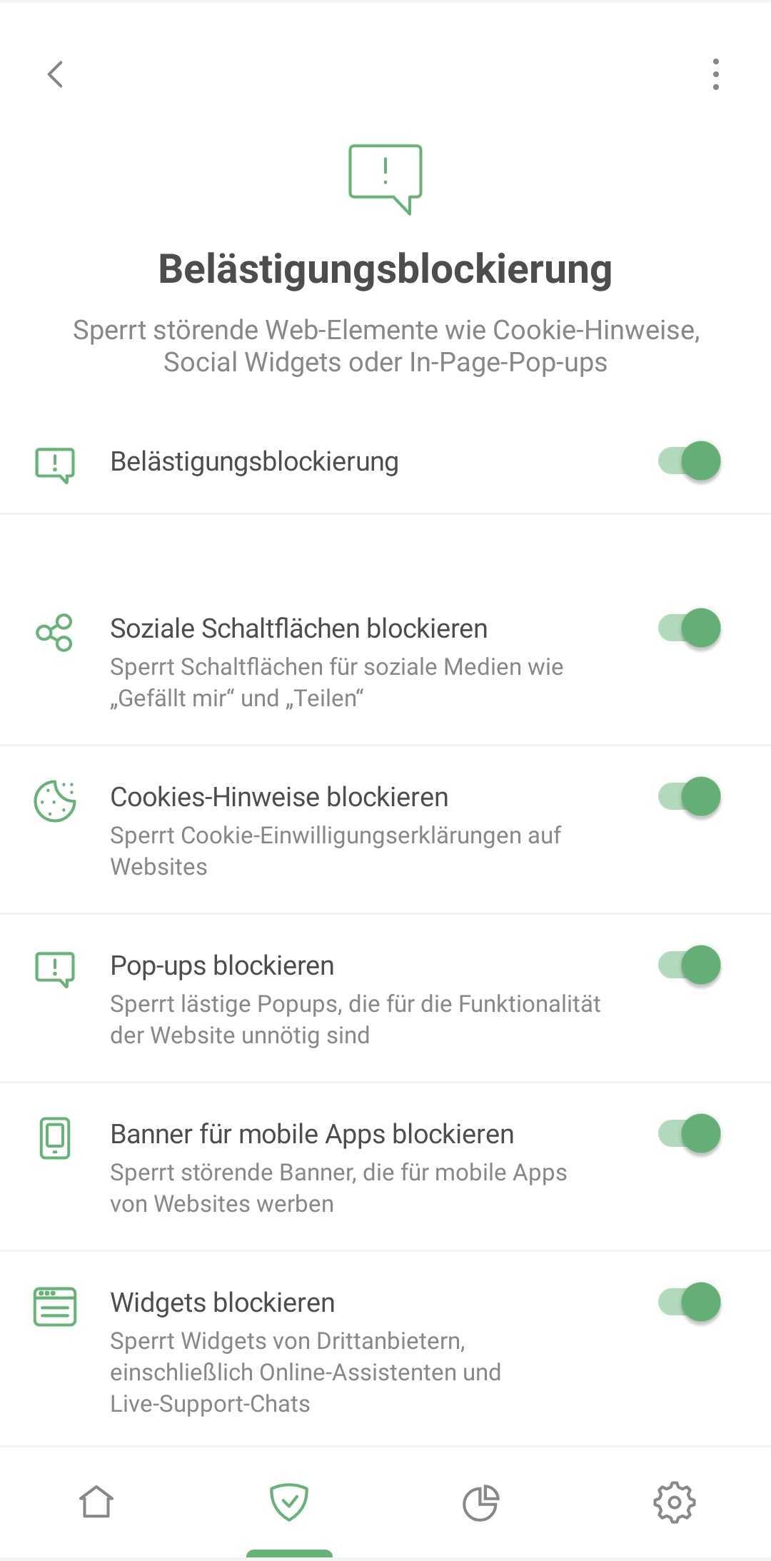 Bel&auml;stigungsblockierung *mobile_border