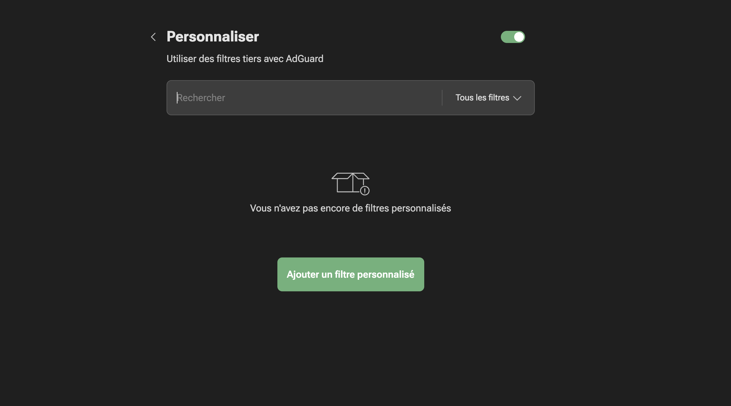 Custom filters *border