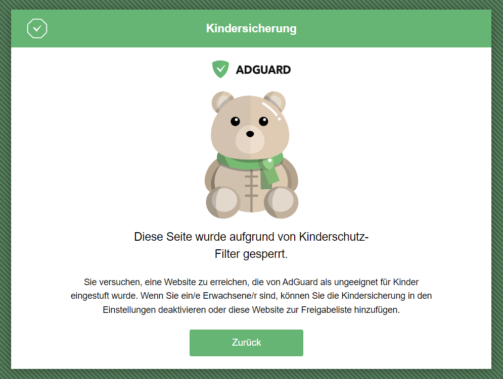 Sichere Suche