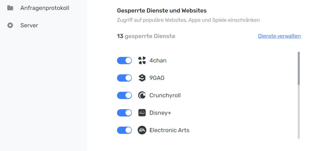 Domainliste