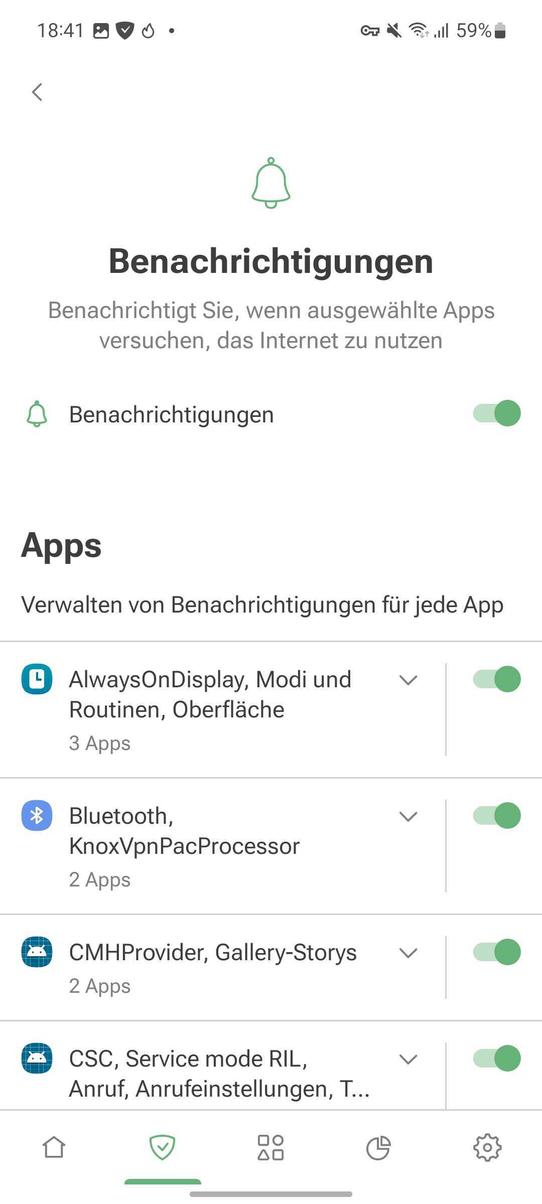 Einstellungen *mobile